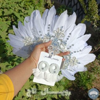 تاج و گوشواره فشن مدلینگ تبسم