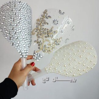 نقاب عروس نقره نقاب (ست سه تایی پریمیوم)