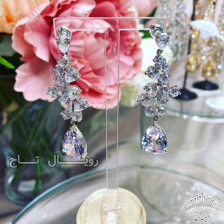 *گوشواره‌های کریستالی رز*