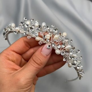 تاج عروس نیلی💎