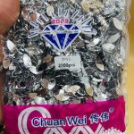 نگین مارکیز سفید 17×32 میلی‌متر